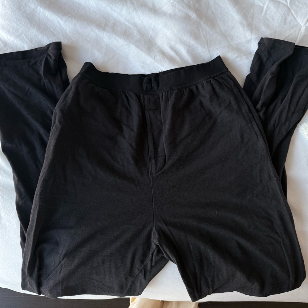 Skims cotton boxer lounge pants